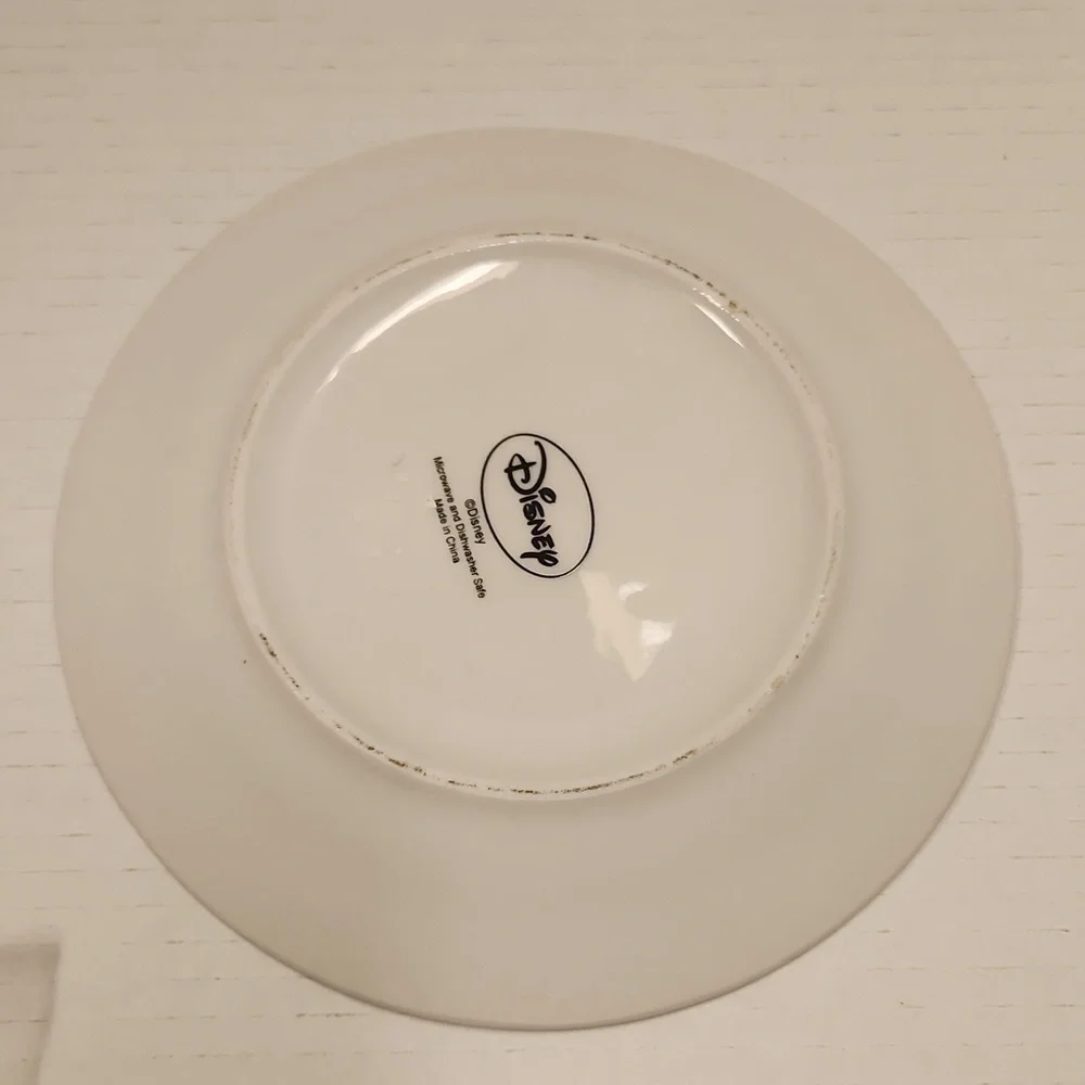 Minny Mouse plate cookie ceramic dishwashers and microwave safe